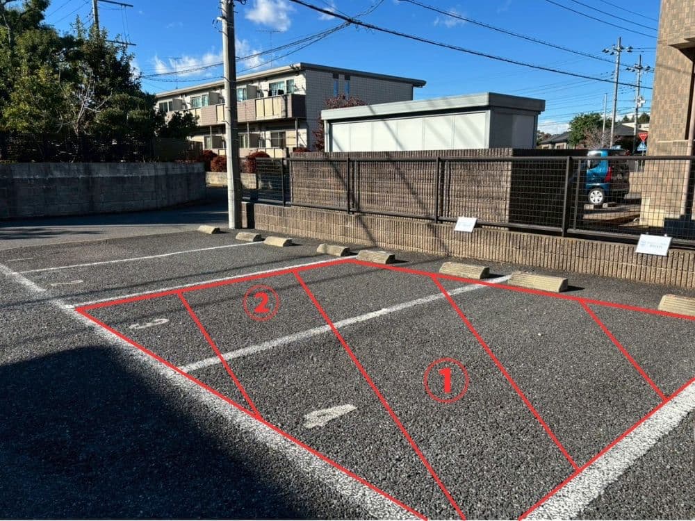 ホワイトニングサロンKiratt 茨城牛久店　駐車場