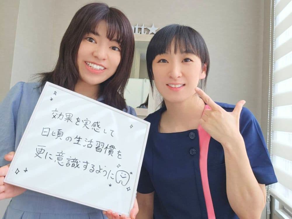 ホワイトニングサロンKiratt 高岡店　お客様写真