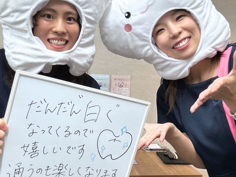 ホワイトニングサロンKiratt 高岡店　お客様写真