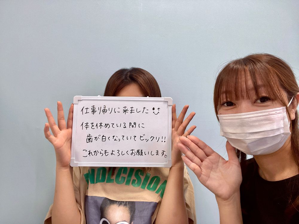 ホワイトニングサロンKiratt 越前武生店　お客様の写真