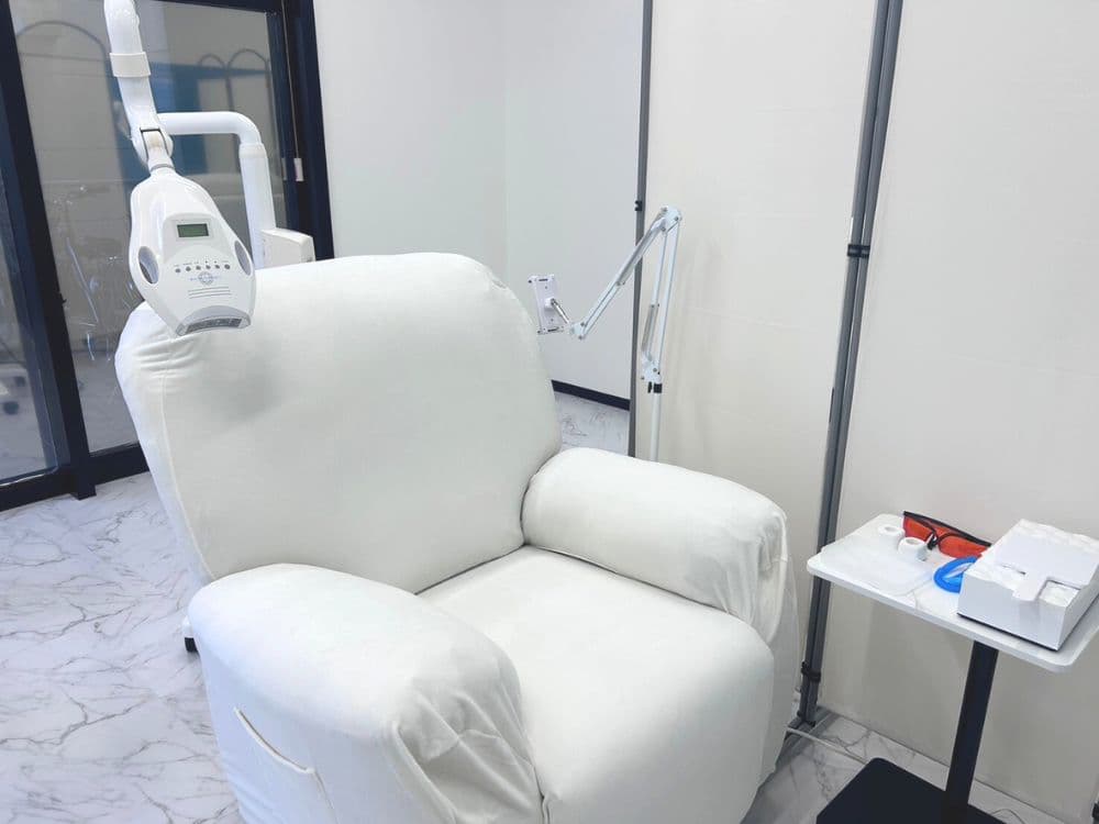ホワイトニングサロンKiratt 栃木店　施術ルーム
