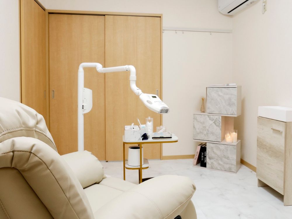 ホワイトニングサロンKiratt 茨城牛久店　施術ルーム